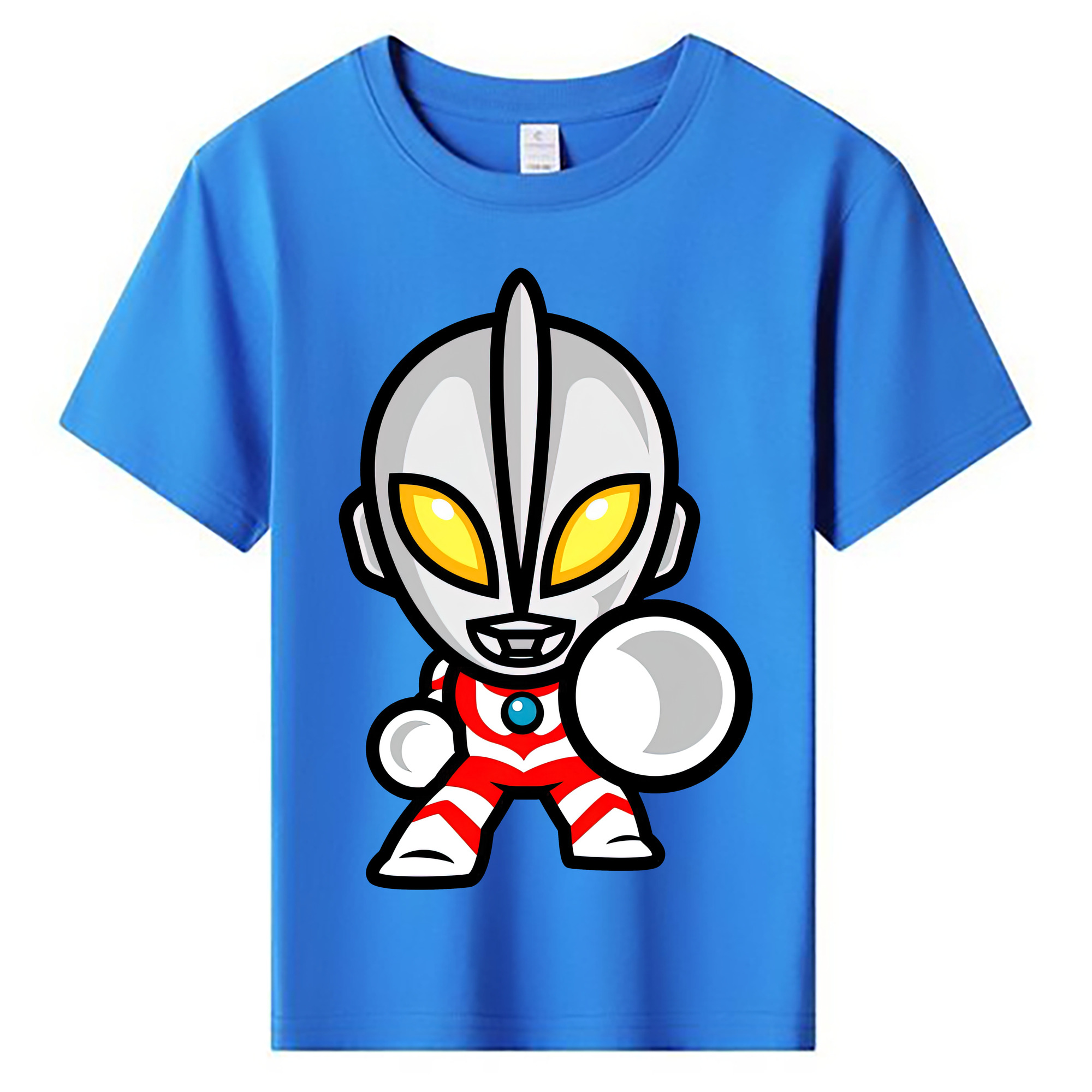 （画像用） ウルトラマン Ultraman 綿100％キッズTシャツ（フロントプリント）